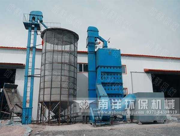 塔式糧食烘干機(jī)安裝現(xiàn)場(chǎng)