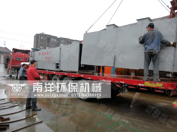 網(wǎng)帶烘干機(jī)發(fā)貨現(xiàn)場(chǎng)