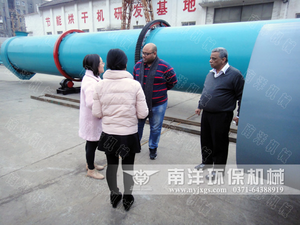 埃及客商蒞臨南洋環(huán)?？疾觳少徍娓稍O(shè)備